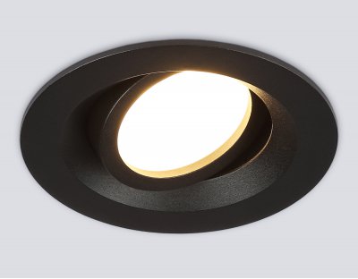 TN102742 BK черный IP20 GU5.3 D95*25