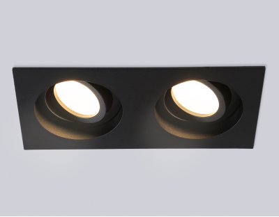 TN102760/2 BK черный IP20 GU5.3/2 200*100*32