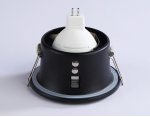 Светильник встраиваемый IP65 Ambrella TN1188 BK черный GU5.3 IP65 87*87*44