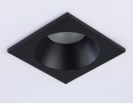 Светильник встраиваемый IP65 Ambrella TN1190 BK черный GU5.3 IP65 87*87*44