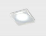 Светильник точечный Ambrella TN136 WH/FR белый/матовый GU5.3 80*80*32 TECHNO SPOT