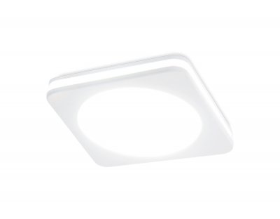 Светильник точечный Ambrella TN141 WH белый LED 4200K 7W 85*85*30 TECHNO SPOT