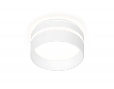 Светильник точечный Ambrella TN193 WH/S белый/песок GU5.3 D80*60 TECHNO SPOT