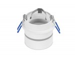 Светильник точечный Ambrella TN195 WH/S белый/песок GU5.3 D68*65 TECHNO SPOT