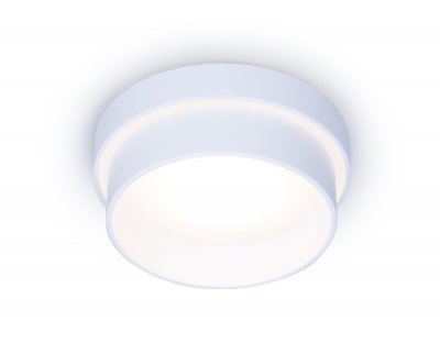 Светильник точечный Ambrella TN198 WH/S белый/песок GU5.3 D90*60 TECHNO SPOT