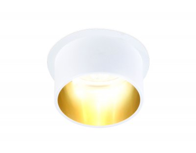 Светильник точечный Ambrella TN201 WH/GD белый/золото GU5.3 D68*55 TECHNO SPOT