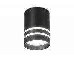 Светильник точечный Ambrella TN242 BK/S черный/песок LED 4200K 12W D80*100 TECHNO SPOT
