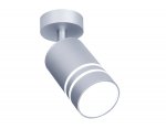Светильник точечный Ambrella TN246 SL/S серебро/песок LED 4200K 5W D60*100 TECHNO SPOT