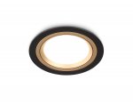 Встраиваемый поворотный точечный светильник GX53 Ambrella TN51914 BK/GD черный/золото GX53 max 12W D115*23