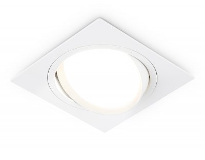 Встраиваемый поворотный точечный светильник GX53 Ambrella TN51915 WH белый GX53 max 12W 115*115*23