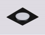 Встраиваемый поворотный точечный светильник GX53 Ambrella TN51917 BK черный GX53 max 12W 115*115*23