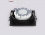 Встраиваемый поворотный точечный светильник GX53 Ambrella TN51917 BK черный GX53 max 12W 115*115*23