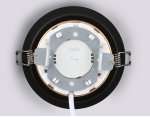 Встраиваемый светильник GX53 Ambrella TN52334 SBK/SGD черный песок/золото песок GX53 max 12W D115*25