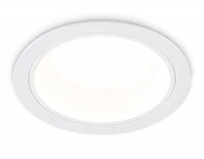 Встраиваемый светильник GX53 Ambrella TN52335 SWH/GWH белый песок/белый глянец GX53 max 12W D115*25