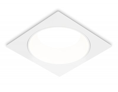 Встраиваемый светильник GX53 Ambrella TN52337 SWH белый песок GX53 max 12W 115*115*25