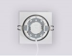 Встраиваемый светильник GX53 Ambrella TN52337 SWH белый песок GX53 max 12W 115*115*25