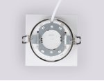 Встраиваемый светильник GX53 Ambrella TN52341 SWH/GWH белый песок/белый глянец GX53 max 12W 115*115*25