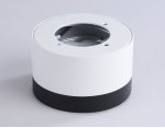 Накладной точечный светильник GX53 Ambrella TN52353 WH/BK белый/черный GX53 max 12W D82*50