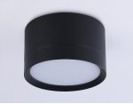 Накладной точечный светильник GX53 Ambrella TN52357 BK черный GX53 max 12W D82*50