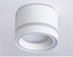 Накладной точечный светильник GX53 Ambrella TN5245 WH белый GX53 max 12W D85*62