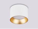 Накладной точечный светильник GX53 Ambrella TN52882 SWH/SGD белый песок/золото песок GX53 max 12W D97*70