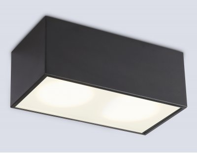 TN6535/2 BK черный IP44 GX53/2 200*100*80