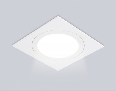 TN6607 WH белый IP44 GX53 max 15W 110*110*23