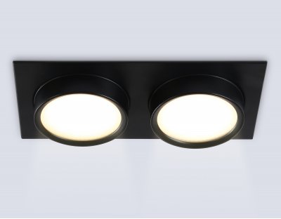 TN6743/2 BK черный IP44 GX53/2 210*110*57