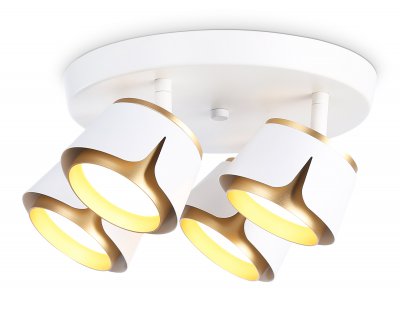 Настенно-потолочный поворотный спот со сменной лампой GX53 Ambrella TN71241 TN Настенно-потолочный поворотный спот со сменной лампой GX53 Ambrella TN71241 TN