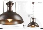 Светильник подвесной Crystal Lux TOLEDO SP1 BROWN (3200/201)