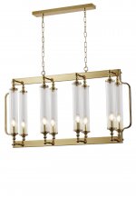 Люстра Crystal Lux TOMAS SP8 L1000 BRASS (3672/308)