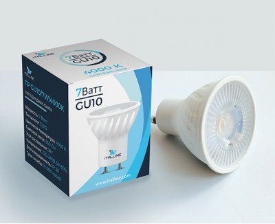 TP GU10/7W/4000K светодиодная лампа