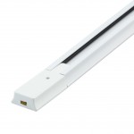 Трек шинопровода 1м белый De Markt TR 2*1M WT Track