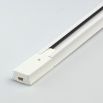 Трек шинопровода 1м белый De Markt TR 2*1M WT Track