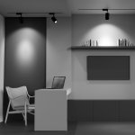Трековый светильник Maytoni TR003-1-30W4K-B Vuoro