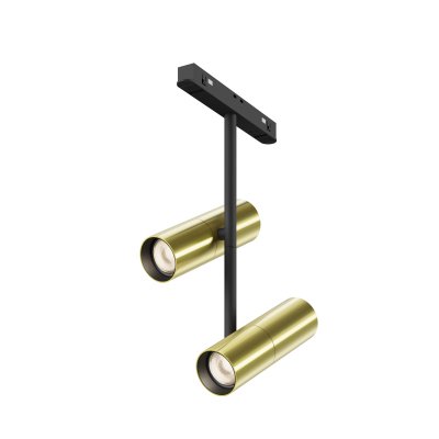 Трековый светильник Maytoni TR005-4-2X12W-DS-BBS Elti Duo