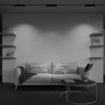Трековый светильник Maytoni TR010-1-10W4K-M-B Points Rot