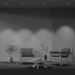 Трековый светильник Maytoni TR031-2-12W3K-B Points