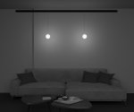 Трековый светильник Maytoni TR039-4-5WTW-DD-B Luna