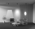 Трековый светильник Maytoni TR108-2-10W3K-B Gala