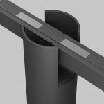 Трековый светильник Maytoni TR122-2-7W4K-B Alfa