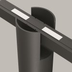 Трековый светильник Maytoni TR122-4-7W-DS-B Alfa