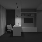 Трековый светильник Maytoni TR123-4-15W-DS-B Plato