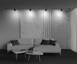 Трековый подвесной светильник Maytoni TR124B-12W3K-B Cup