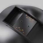 Трековый подвесной светильник Maytoni TR124B-12W4K-B Cup