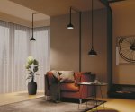 Трековый подвесной светильник Maytoni TR126B-20W4K-B Bowl