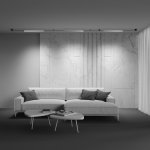 Трековый подвесной светильник Maytoni TR128B-24W4K-M-W Points