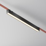 Трековый подвесной светильник Maytoni TR129B-24W3K-B Basis