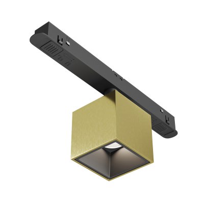 Трековый светильник Maytoni TR133-4-7W-DS-BS Alfa S Трековый светильник Maytoni TR133-4-7W-DS-BS Alfa S