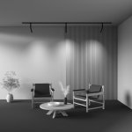 Трековый светильник Maytoni TR142-1-6W4K-B Focus Dual